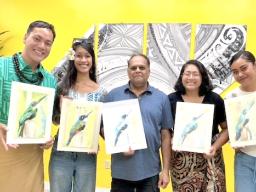 Water Color class with Tim Bhajjan