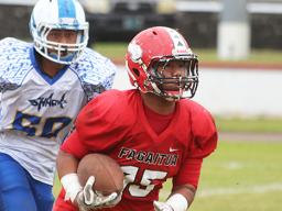 Jesse Toilolo of the Vikings