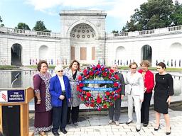 Members of the Congressional Caucus for Women’s Issues including Aumua Amata