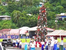 American Samoa’s Christmas tree 