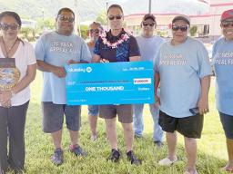Bluesky donates $1,000 check to Fijian community