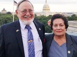 Rep. Don Young and Congresswoman Amata 