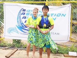 Jade Cox and Victor Chen