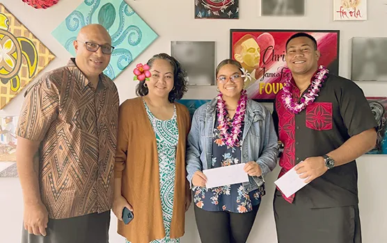Olomua Fiafia Sunia, Trude Sunia, Savannah Savali, Malō Mata’u