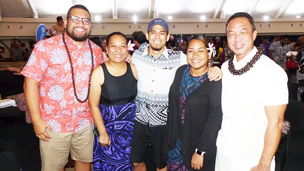 Justin Tuiasosopo and some Bluesky staff members