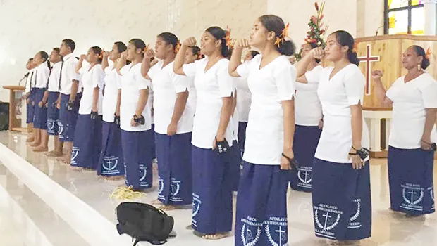 Youth members of the Tafuna CCCAS