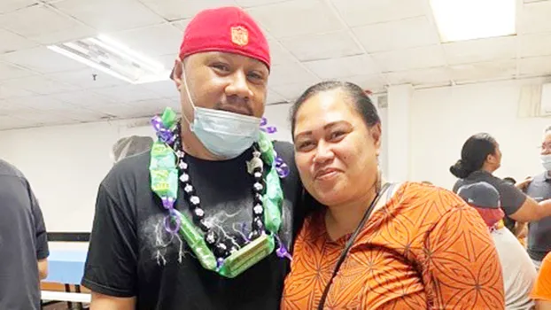 Pale and Laura Tuivaiti 