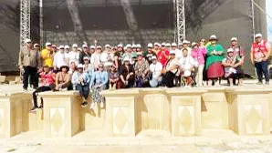 The Tonga church group from New Zealand 