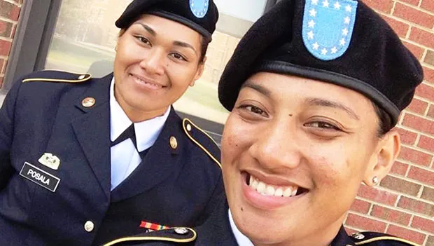 Esther Posala and Alexandria Tuiasosopo