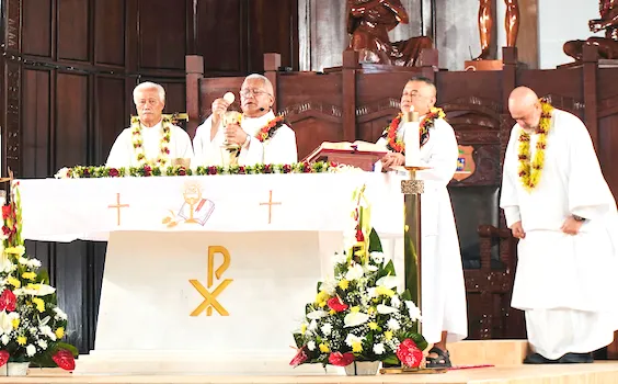 Liturgical Mass celebrating the feast of St. John Vianney