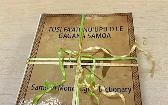 The first monolingual Samoa dictionar