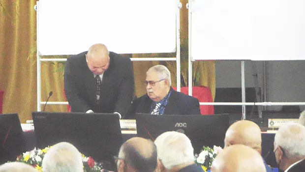 Senate President Tuaolo Manaia Fruean