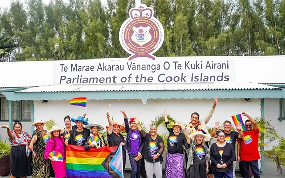 Cook Islands rainbow communities celebrating