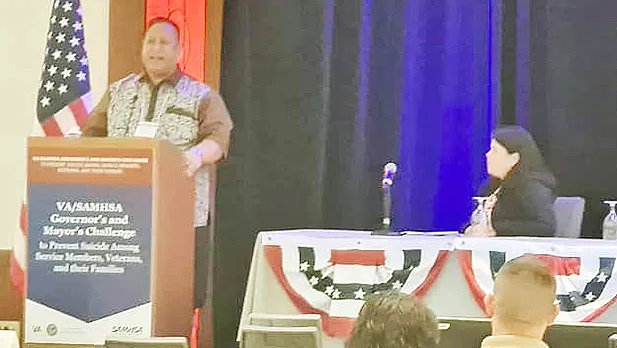 Uti Robert Gebauer at podium