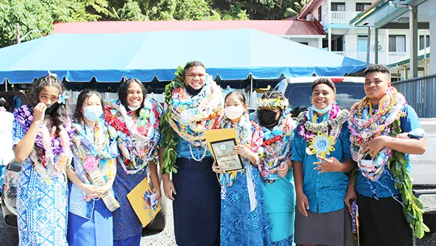 Members of the SPICC 8th grade graduating class 