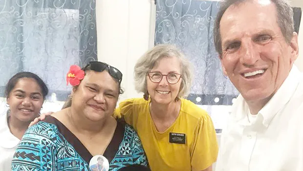 Dr. & Mrs. Edwards at LBJ