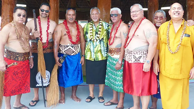O le va'aiga i le susuga Nikolao Pula ma le vasega o failauga o le tatou taligamalo ina ua mae'a le ava o feiloa'iga ma fa'apa'iaina ai le nofo a le susuga Le Failautusi o le Initeria i lona suafa Matai "FofogaoSamoa"