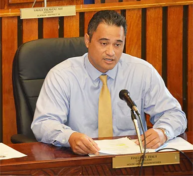Lt. Gov. Talauega Eleasalo V. Ale