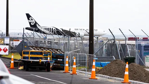 Air New Zealand's flight NZ1942 touches down on kiwi soil.