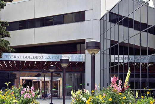 Federal District Court Building in Anchorage, Alaska.