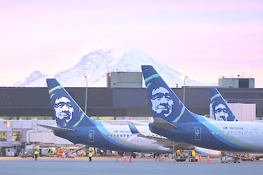 Alaska Airlines planes