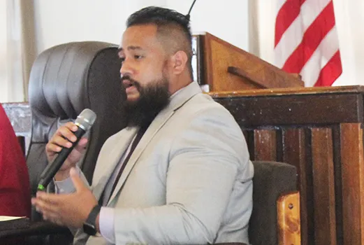 Governor’s assistant legal counsel Alema Leota
