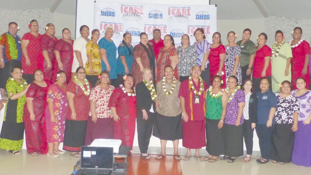 Most of the participants representing various ASG entities that attended yesterday’s two-day Stakeholder Workshops for Improving Outcomes for Children and Families in American Samoa