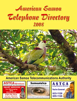 Am Samoa 2008 phone book