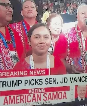 American Samoa Republican delegation