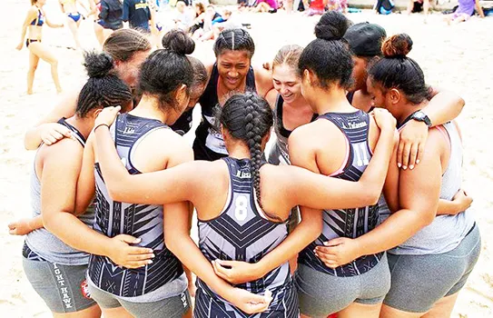 American Samoa  women's beach handball team