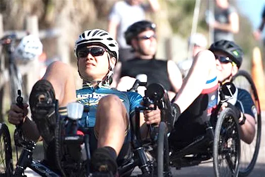 U.S. Coast Guard Lt. Daniel Lee participates in the 2018 Department of Defense Warrior Games