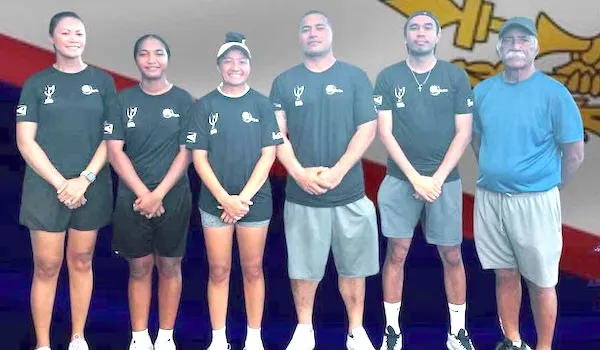 ASTA players and coach