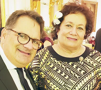 Congresswoman Amata and Congressman Gus Bilirakis