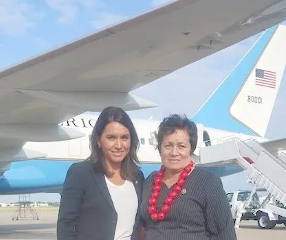 Tulsi Gabbard and Amata