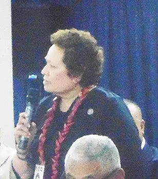 Congresswoman Uifa’atali Amata
