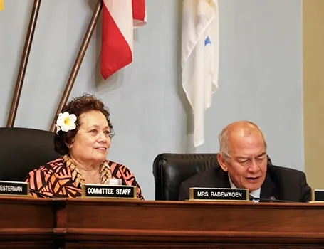 Congresswoman Uifa’atali Amata