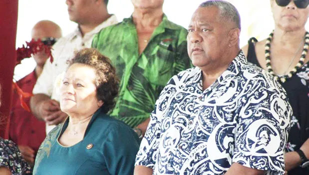 Amata with Gov. Lemanu