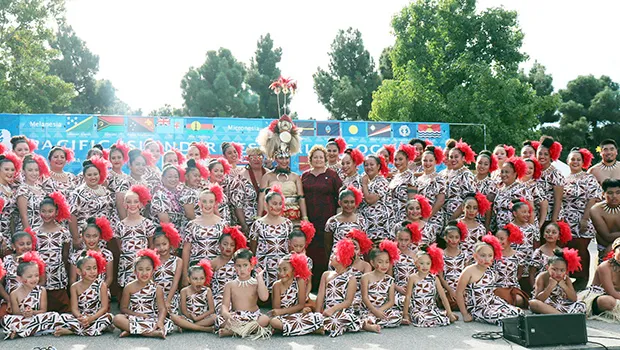 Taupou Samoa" headed up Kiki Sotoa with Congresswoman Aumua Amata