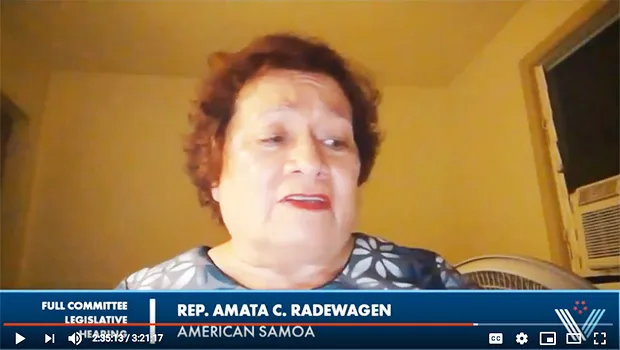 Amata in screenshot from You Tube