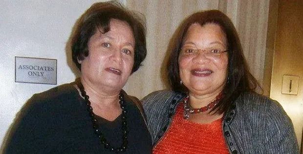Amata with Dr. Alveda King