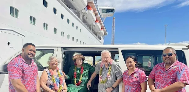 Congresswoman Amata with Gov. Frank and Nancy Murkowski and others