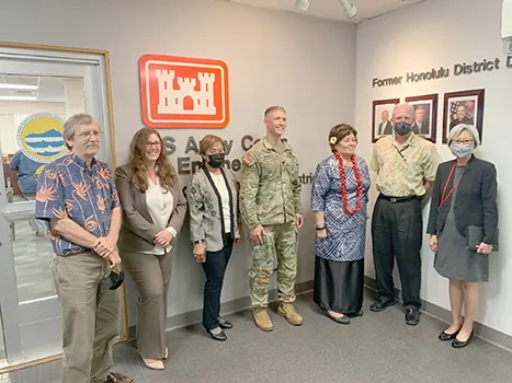 Amata and Army corps in Honolulu
