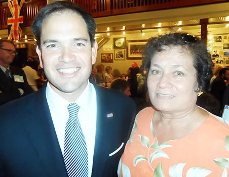Congresswoman Amata and Sen. Marco Rubio