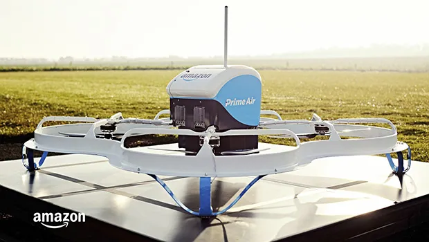 An Amazon Prime Air drone