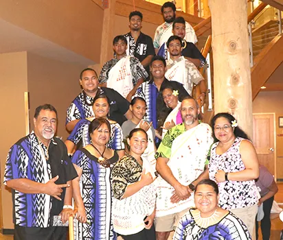 American Samoa and Hawaii delegates