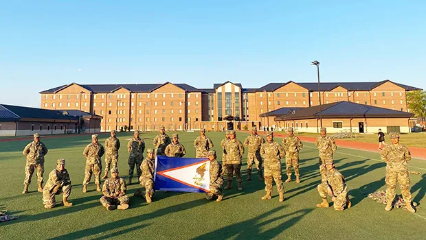 Alpha Company Toa o Samoa at Fort Lee, Virginia