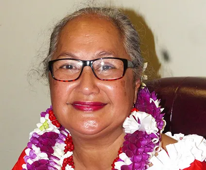 Fofo District faipule Rep. Andra Samoa