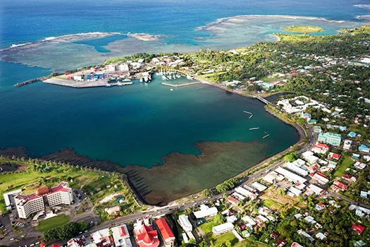 View of Apia, Samoa