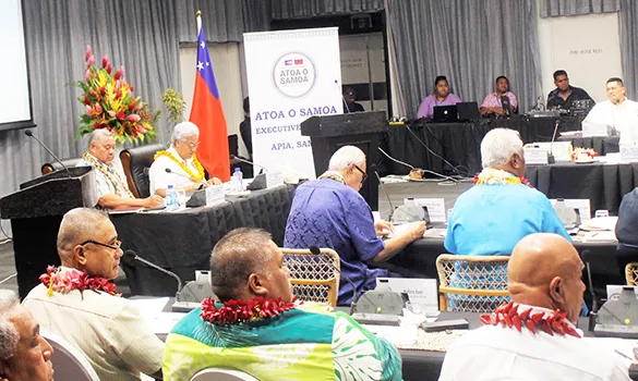  Atoa o Samoa Executive talks 