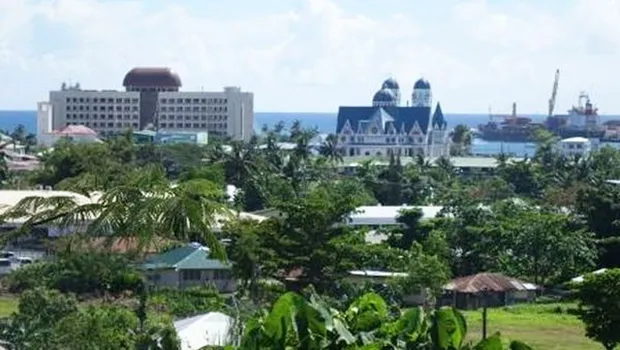 View of Apia, Samoa